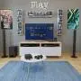 YOU HAVE SPACE Wall Mount Media Storage Rack Cd DVD Organizer 34 Inch Metal Floating Shelf Set of 5 White YOU HAVE SPACE Wall Mount Media Storage Rack Cd DVD Organizer 34 Inch Metal Floating Shelf Set of 5 White