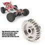 Vbest life 27Teeth Metal Motor Pinion Gear RC Model Car Upgrade Part Replacement Fit for Wltoys 1/14 144001