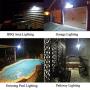 Solar Lights Outdoor Motion Sensor, iThird LED Solar Powered Security Lights Stainless Steel for Yard Patio Garage Waterproof 3 Modes Super Bright(Daylight)