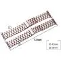 for Apple Watch Rose Gold 42MM/44MM Stainless Steel Strap Wristband for Replacement iWatch Strap with Comfortable Durable Folding Metal Clasp Classic Buckle Wrist Watch Strap,Updated Version