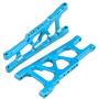 Dilwe RC Car Suspension Arm, Aluminium Alloy Front Rear Universal Suspension Arm for Traxxas Slash 1/10 Scale RC Car Upgrade RC Model Part Accessory(Blue)