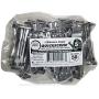 Quick Screw 5'' 50 Pack Premium Hidden Rain Gutter Bracket Hook Hangers with screw clip style