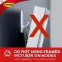 Command Small Wire Hooks, 16 Hooks, 24 Strips, Organize Damage-Free