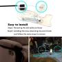ttmagic Universal Plastic Sofa Chair Recliner Release Pull Handle Replacement Parts with Cable, Fits Ashley and Most Recliner Sofa Brand, Exposed Cable Length 4.9'', Total Length is 31''