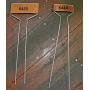 Bosmere Small-Faced Copper Plate Metal Plant Marker, 10'' High (Pack of 20)