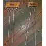 Bosmere Small-Faced Copper Plate Metal Plant Marker, 10'' High (Pack of 20)