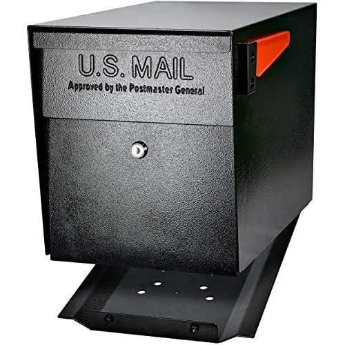 Mail Boss 7106 Curbside Security Locking Mailbox, Black,Medium Mail Boss 7106 Curbside Security Locking Mailbox, Black,Medium