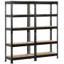Yaheetech 2 Pack Shelving Units and Storage Shelves Heavy Duty Garage Shelving Shelves Utility Shelves Adjustable Height, 59 inch Yaheetech 2 Pack Shelving Units and Storage Shelves Heavy Duty Garage Shelving Shelves Utility Shelves Adjustable Height, 59 inch
