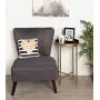 Kate and Laurel Celia Round Metal Foldable Tray Accent Table, Black with Gold Base Kate and Laurel Celia Round Metal Foldable Tray Accent Table, Black with Gold Base