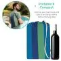 Best Choice Products 2-Person Indoor Outdoor Brazilian-Style Cotton Double Hammock Bed w/Portable Carrying Bag - Blue Best Choice Products 2-Person Indoor Outdoor Brazilian-Style Cotton Double Hammock Bed w/Portable Carrying Bag - Blue