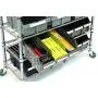 Seville Classics Commerical Grade NSF-Certified Bin Rack Storage Steel Wire Shelving System - 16 Bins - Gray