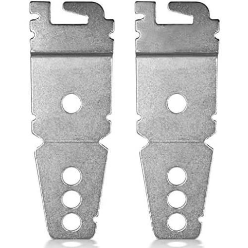 2-Pack Undercounter Dishwasher Bracket Replacement - Whirlpool -Compatible - Compare to 8269145 / WP8269145 - Replacement Dishwasher Upper Mounting Bracket