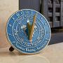 The Metal Foundry 45th Sapphire 2020 Wedding Anniversary Sundial Gift. Solid Recycled Brass Gift Idea is A Great Present for Him, Her, Parents, Grandparents Or Couple for 45 Years Marriage