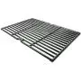 Music City Metals 66162 Gloss Cast Iron Cooking Grid Replacement for Select Grill Chef and Grill Master Gas Grill Models, Set of 2