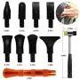 Manelord Auto Body Dent Repair Tool - Dent Repair kit with Slide Hammer T bar Dent Puller for Car Body Hail Dent Removal Dent Remover Automobile Body Repair Manelord Auto Body Dent Repair Tool - Dent Repair kit with Slide Hammer T bar Dent Puller for Car Body Hail Dent Removal Dent Remover Automobile Body Repair