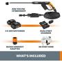 WORX Hydroshot Ultra WG649 2×20V High Pressure Hand Held Cleaner Battery and Charger Included