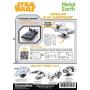 Fascinations Metal Earth Star Wars Solo Hans Speeder 3D Metal Model Kit