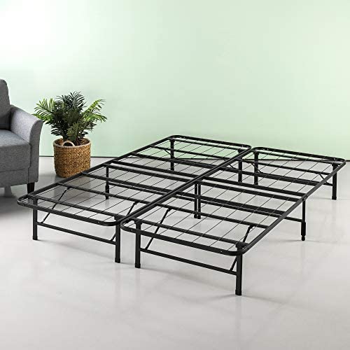 ZINUS SmartBase Zero Assembly Mattress Foundation / 12 Inch Metal Platform Bed Frame / No Box Spring Needed / Sturdy Steel Frame / Underbed Storage, Twin