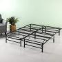 ZINUS SmartBase Zero Assembly Mattress Foundation / 12 Inch Metal Platform Bed Frame / No Box Spring Needed / Sturdy Steel Frame / Underbed Storage, Twin