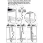 Eurmax Trampoline Stakes Heavy Duty Trampoline Parts Corkscrew Shape Steel Stakes Anchor Kit for Trampolines Eurmax Trampoline Stakes Heavy Duty Trampoline Parts Corkscrew Shape Steel Stakes Anchor Kit for Trampolines