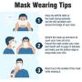 WeCare Disposable Face Mask Individually Wrapped - 50 Pack, White Masks 3 Ply