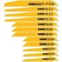 DEWALT Reciprocating Saw Blades, Bi-Metal Set with Case, 12-Piece (DW4892) DEWALT Reciprocating Saw Blades, Bi-Metal Set with Case, 12-Piece (DW4892)