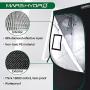 MARS HYDRO Grow Tent 5x5 1680D Canvas Reflective Mylar Grow Tents with Removable Floor Tray for Indoor Hydroponic Plant Growing Room 60''x60''x80'' for TS3000/2xTSL2000