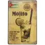 ERLOOD La Habana Cuba Mojito Drink Tin Sign Wall Retro Metal Bar Pub Poster Metal 12 X 8 ERLOOD La Habana Cuba Mojito Drink Tin Sign Wall Retro Metal Bar Pub Poster Metal 12 X 8