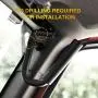 Auxmart Front Grab Handle Grab Bar for 2007-2017 Jeep Wrangler 2/4 Door - Pair Auxmart Front Grab Handle Grab Bar for 2007-2017 Jeep Wrangler 2/4 Door - Pair