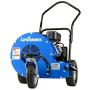 Landworks Leaf Blower Super Duty Wheeled Walk Behind Jet Sweep Manual-Propelled Powerful 7HP 212cc 4 Stroke OHV Motor Output Wind Force of 200 MPH / 2000 CFM at 3600RPM use for Garden & Lawn