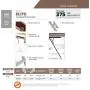 Louisville Ladder AA2210 Elite Aluminum Attic Ladder, 375 Pound Load Capacity, 22-1/2 x 54''