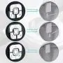 Bidet Attachment - SAMODRA Non-electric Cold Water Bidet Toilet Seat Attachment with Pressure Controls,Retractable Self-cleaning Dual Nozzles for Frontal & Rear Wash - Black Bidet Attachment - SAMODRA Non-electric Cold Water Bidet Toilet Seat Attachment with Pressure Controls,Retractable Self-cleaning Dual Nozzles for Frontal & Rear Wash - Black