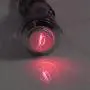 ESUPPORT 12V Car Auto Red LED Light Momentary Speaker Horn Push Button Metal Toggle Switch 19mm Socket Plug ESUPPORT 12V Car Auto Red LED Light Momentary Speaker Horn Push Button Metal Toggle Switch 19mm Socket Plug