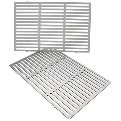 Stanbroil Cast Stainless Steel Replacement Cooking Grate for Weber 7528 7524, Fits Genesis 300 Series Grills,Lowes Model Grills, 2pcs Stanbroil Cast Stainless Steel Replacement Cooking Grate for Weber 7528 7524, Fits Genesis 300 Series Grills,Lowes Model Grills, 2pcs