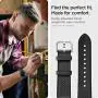 Spigen Retro Fit Designed For Samsung Galaxy Watch 3 45mm Band (2020) / Galaxy Watch 46mm Band (2018) / Gear S3 Frontier Band / S3 Classic Band - Black