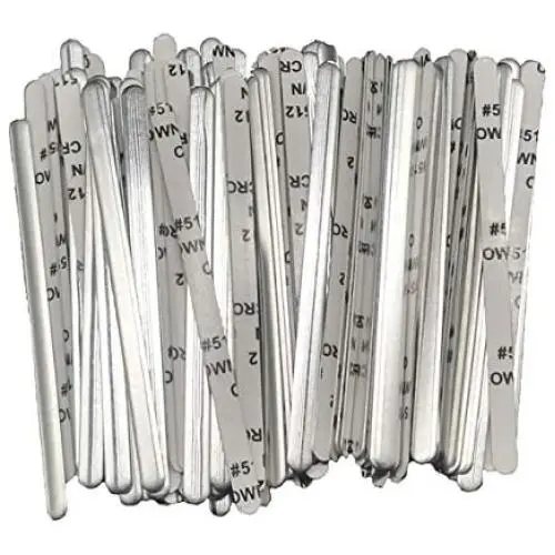 Nose Bridge for Mask Nose Strip for Masks Accessories DIY Masks Nose Clips Mask Wire DIY Making Accessories for Sewing Crafts 200 Pcs