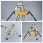 Lunar Lander Metal Building Toy, YSJ Simulate Construction Toy Model Construction Set STEM Learning Toy Metal Building Kit Best Gift for Boys and GirlsLunar Lander Model Kit Building Blocks Set