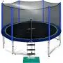 Zupapa 15 14 12 10 ft Outdoor Trampoline with 425lbs Weight Capacity for Kids Adults,Trampolines with Sprinkler Safety Enclosure Net Zupapa 15 14 12 10 ft Outdoor Trampoline with 425lbs Weight Capacity for Kids Adults,Trampolines with Sprinkler Safety Enclosure Net
