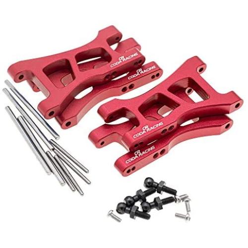 4-Pack Alloy Front&Rear Suspension Arms for Traxxas 1/18 LaTrax Teton Desert Prerunner SST -Replaces Part 7630