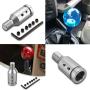 SpeeVech Shift Knob Adapter for Non Threaded Shifters Silver 1.2x1.25 BMW/VW Gear Shifter Adapter
