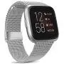 Metal Bands Compatible with Fitbit Versa 2 / Versa/Versa Lite SE Band, Stainless Steel Replacement Sport Bracelet Strap Wristbands with Magnetic Lock for Versa Smartwatch (Large, Silver) Metal Bands Compatible with Fitbit Versa 2 / Versa/Versa Lite SE Band, Stainless Steel Replacement Sport Bracelet Strap Wristbands with Magnetic Lock for Versa Smartwatch (Large, Silver)