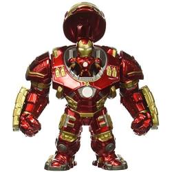 Jada Toys Marvel Avengers: Age of Ultron - 6'' Hulkbuster & 2'' Iron Man (M132) Metals Die-Cast Collectible Toy Figure, Red