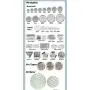 Asc365 Rectangle 1''x2-3/4'' 25x70mm Pin Badge Button Parts Suppliesmachine Badge（item#015541）