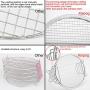 Kispog Dehydrator Rack For Ninja Foodi 6.5 & 8 qt, Instant Pot Duo Crisp 8 qt. Food Grade Stainless Steel