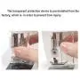 NEX Sewing Machine Mini Size for Little Sewing Projects Double Thread Double Speed with Foot Pedal Light Safety Cover