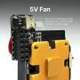Argon Mini Fan for Raspberry Pi 4 with Built-in Heatsink | ON-Off Switch | PWM Controllable | 2 Pieces per Pack