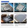 HY-P13 Thermal Paste Kit, Thermal Conductivity 13.4W/mK, High Performance Thermal Compound Carbon Based Heatsink Paste, Thermal Cooling Compound for SSD CPU GPU LED All Coolers