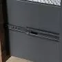Sauder Boulevard Café Credenza, For TVs up to 60'', Black finish Sauder Boulevard Café Credenza, For TVs up to 60'', Black finish