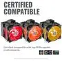Cooler Master MasterAir MA621P RGB ThreadRipper TR4 Twin Tower CPU Air Cooler 6 CDC 2.0 Heatpipes, Aluminum Fins, Push-Pull, Dual MF120R RGB Fans RGB Lighting