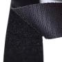 Strenco 2 Inch Adhesive Black Hook and Loop Tape - 5 Yards - Heavy Duty Strips - Sticky Back Fastener